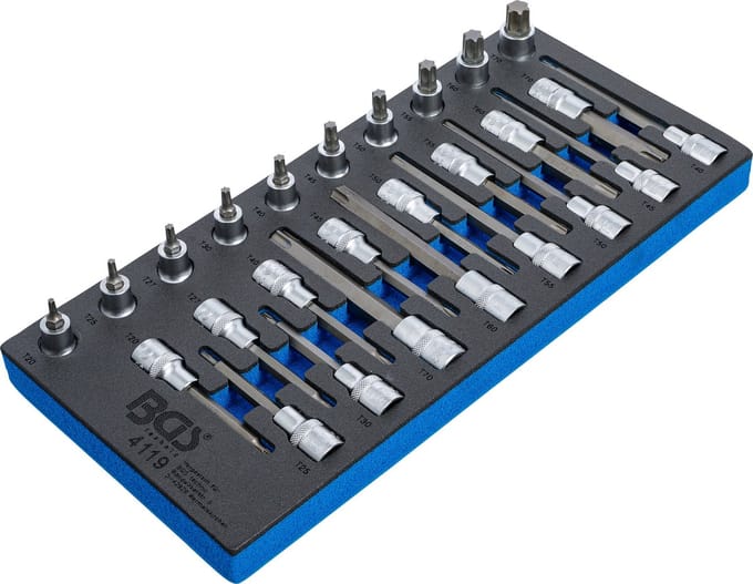 BGS Dopsleutelbitset Torx 26 delig