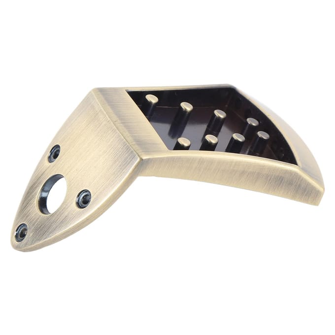 Cordier de Mandoline Alliage de Zinc Coulée Intégrée Sans Bruit 8 Cordes Cordier de Mandoline Traditionnelle beige