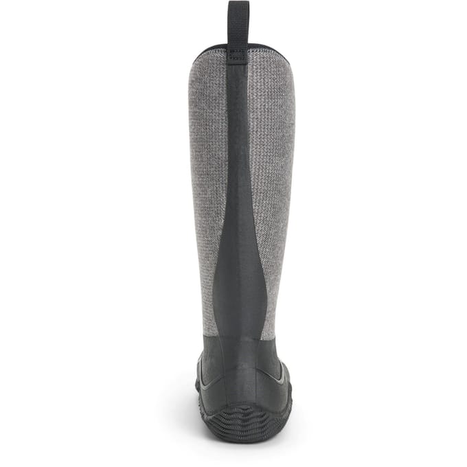 Muck Boot Hale | Zwart met harige visgraat - Regenlaarzen - Maat 40 -