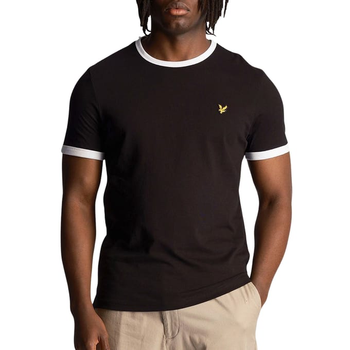 Lyle & Scott Ringer Shirt Heren - Maat L