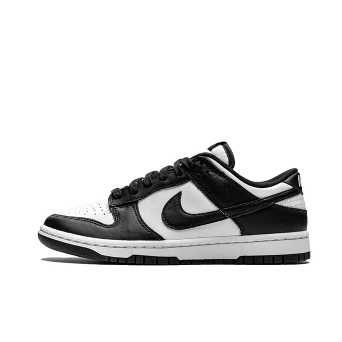 Nike Dunk Low Retro Heren Sneakers - White/Black-White
