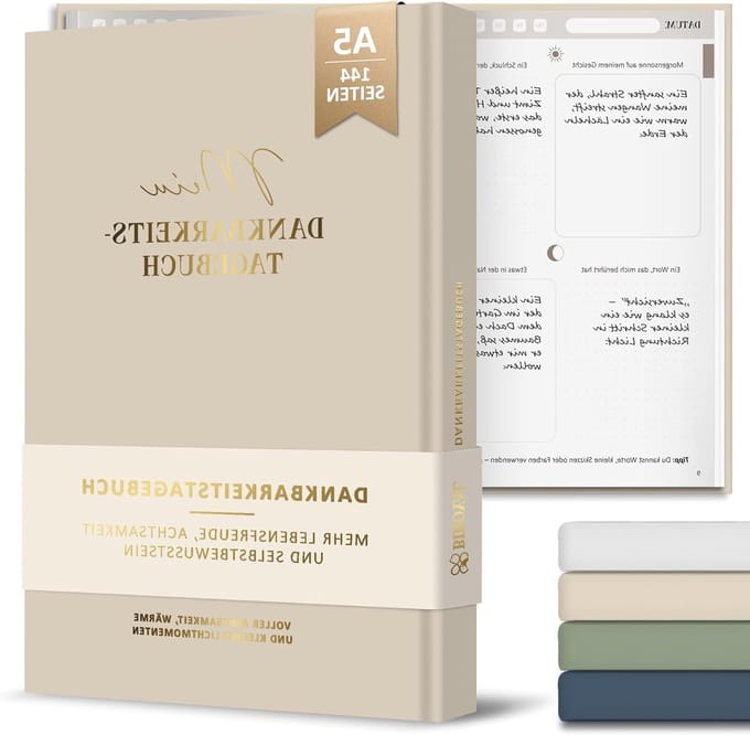 Diaries in khaki kleur voor zelfliefde, persoonlijke groei en positieve mindset