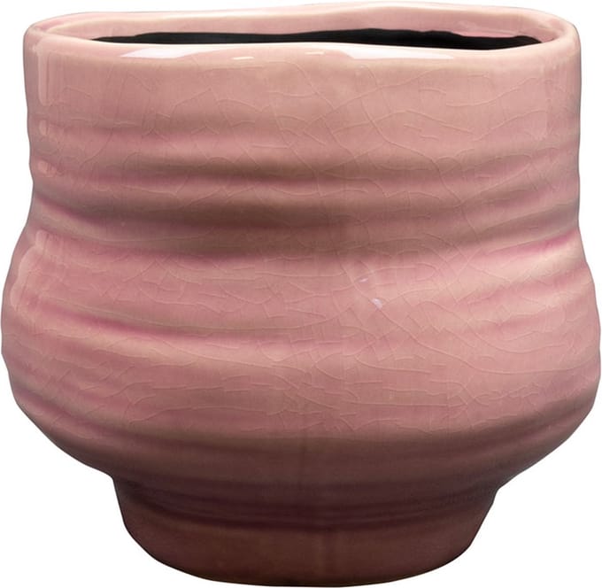 Bloempot Veerle Roze - Ter Steege - Plantenpot - D15 H13.
