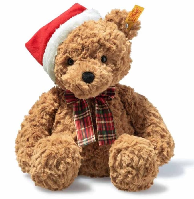 Steiff Jimmy Kerstbeer 30 cm. EAN 113239