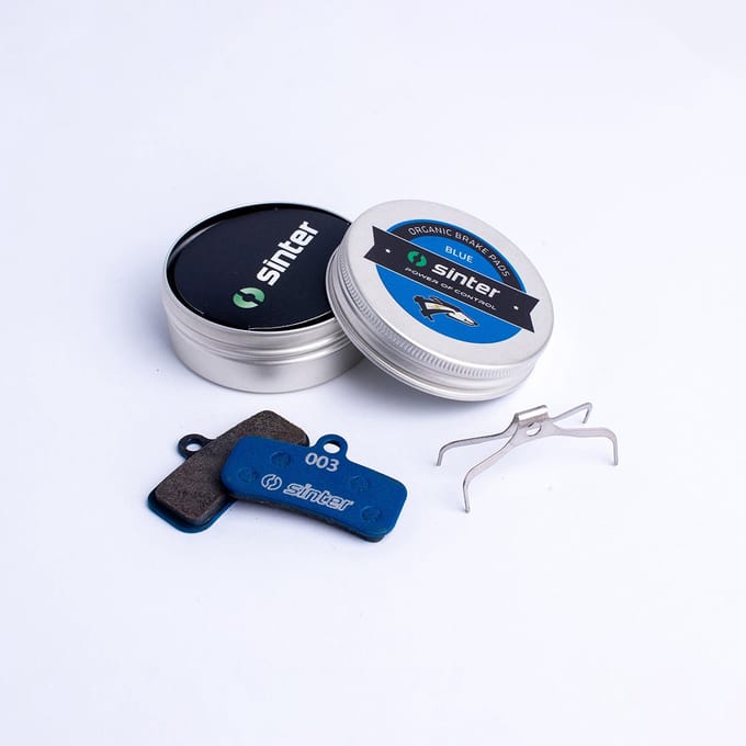 Sinter Schijfremblokken Electric D-type Staal Blauw 3-delig