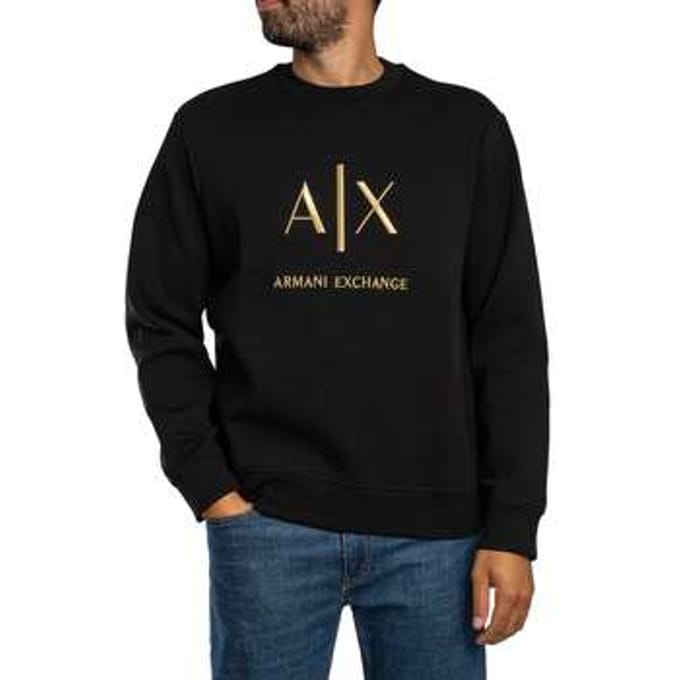 Armani Exchange Xm003551_af20150 Sweatshirt Zwart XL Man