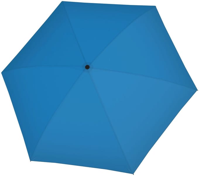 doppler paraplu Fiber Compact Magic Uni Electric Blue blauw