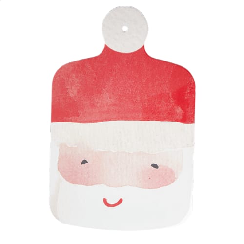 Rice kerst snijplank kerstman
