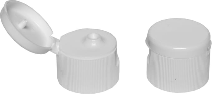 Klepdop PP 28 wit – set van 10 stuks
