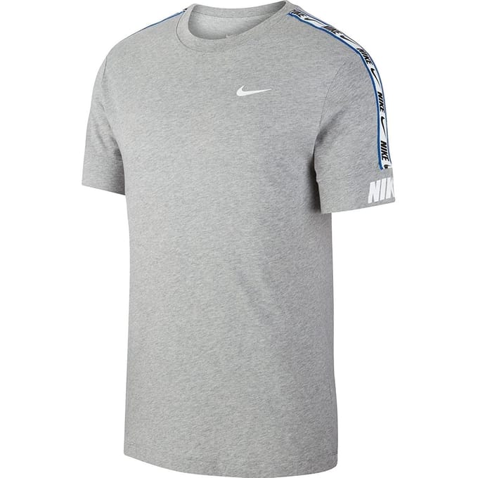Nike Heren NSW Repeat T-shirt grijs