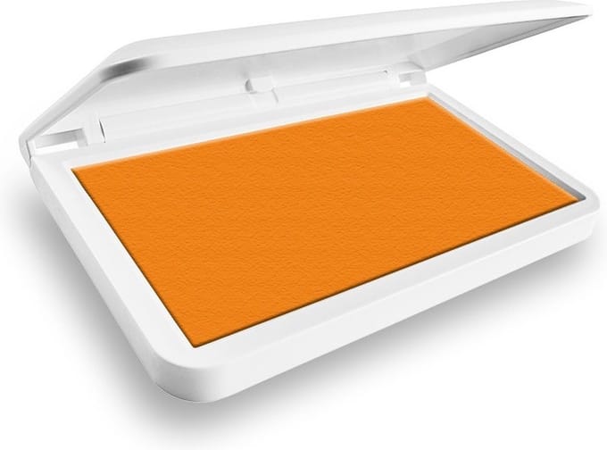 Colop Stempelkussen 7 x 10 cm - Shiny Orange
