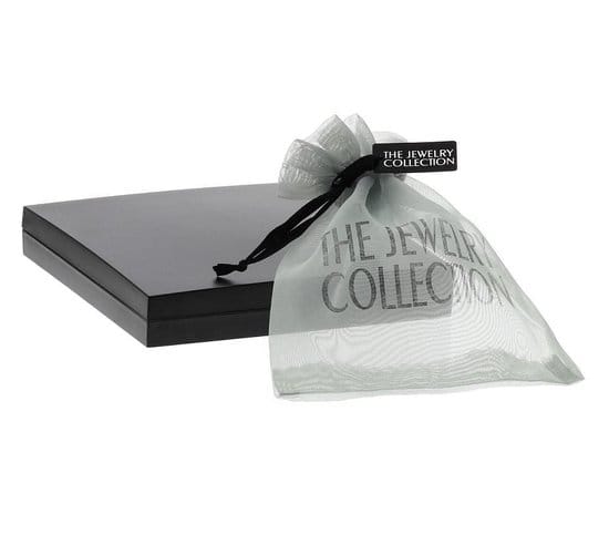 The Jewelry Collection Ketting 10 mm 45 cm - Zilver