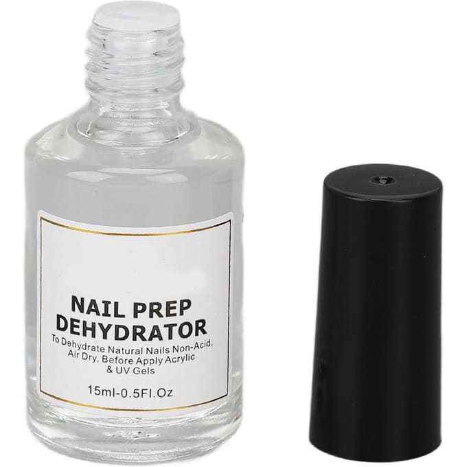Déshydrateur Préparateur d'Ongles Séchage Rapide Doux Longue Durée Ravive la Couleur Primer pour Ongles pour Manucure Ongle blanc
