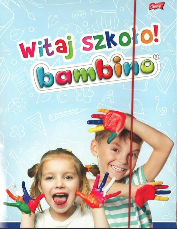 Majewski Bambino Serie - Schoolpakket - Blok Rysunkowy - 5 Zeszytów - Brelok