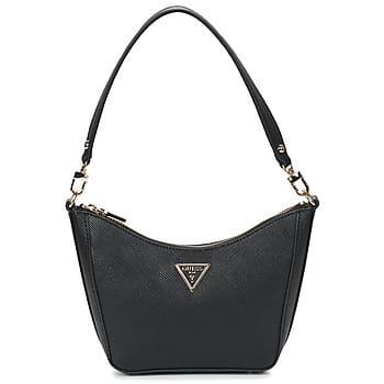 GUESS Schoudertas Eco Gloriana Top Zip Shoulder Bag Black Zwart