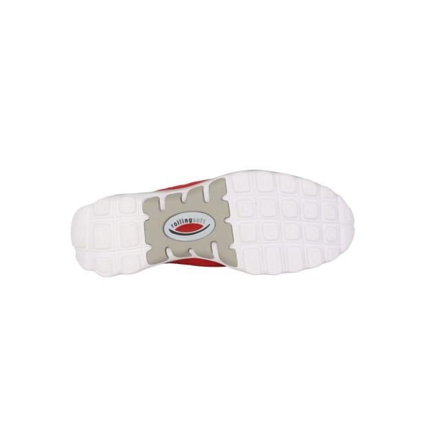 Gabor rollingsoft sensitive 66.966.68 - dames rollende wandelsneaker - Rood - maat 40 (EU) 6.5 (UK)