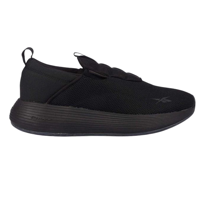 Reebok Dames DMX Comfort Slip-on Sneakers (Zwart/Grijs)