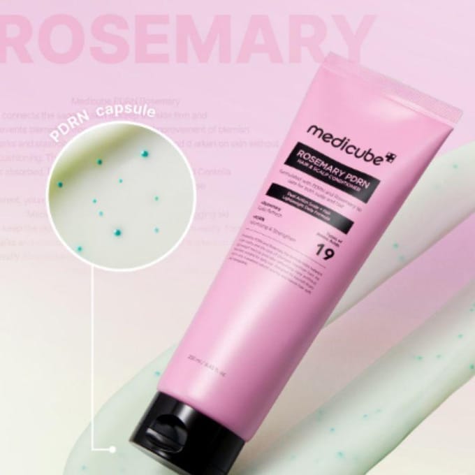 medicube Rozemarijn PDRN Hoofdhuid & Haar Conditioner 250ml 2pcs pink