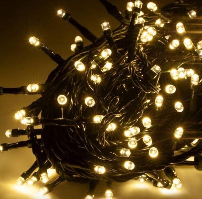 Kerstverlichting - Warm Wit - 10 meter - voor buiten - Koppelbaar - Premium