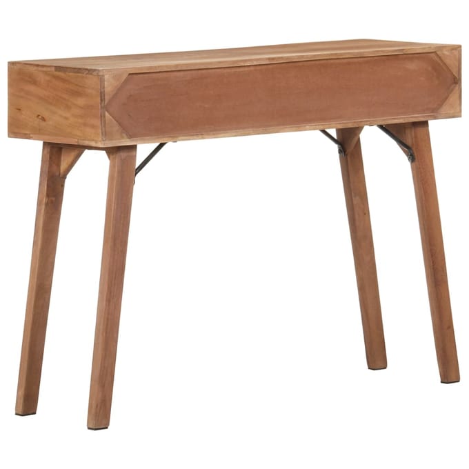 vidaXL - Wandtafel - 100x35x76 - cm - massief - mangohout