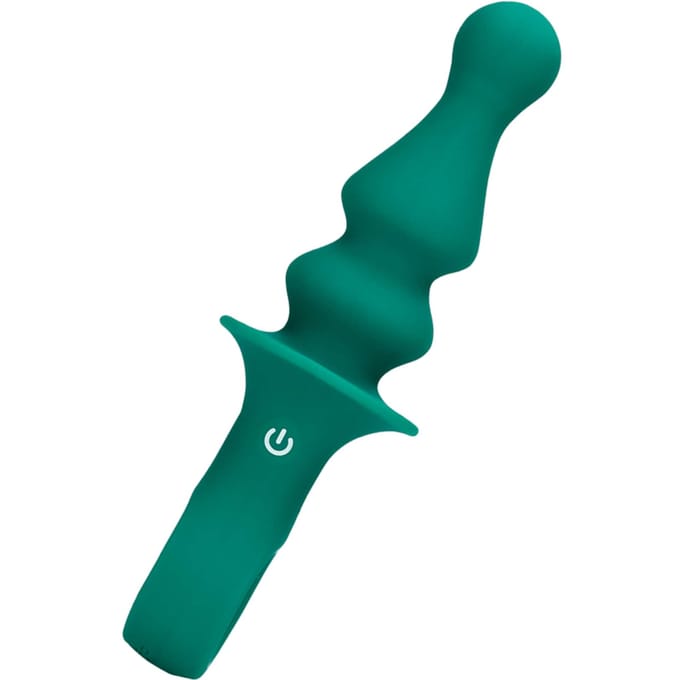 Shots - Loveline LOVE038GRN - Pawn Shaped Anal Vibrator - Peacock Plume