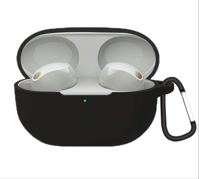 Allecto - Silikon Hoes Compatibel met Wf-1000Xm5 - Ultradunne Zachte