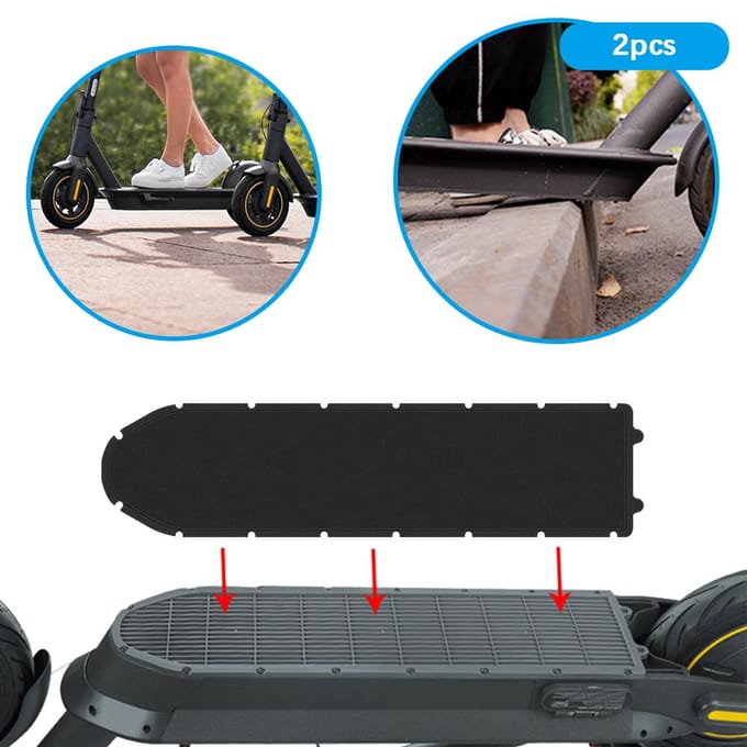 2 STUKS MAXG30 Scooter Basisplaat Waterdichte Ring Afdekking Schuim Katoen Beschermend Accessoire black