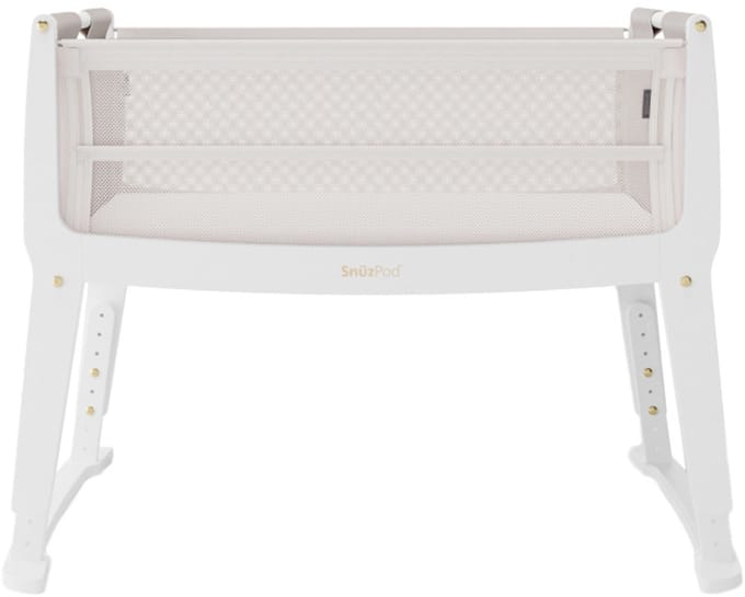 Snuz Bedside Crib SnuzPod Studio Paris White