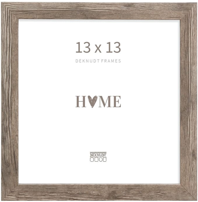 Deknudt Frames fotolijst S45RH7 - grijs-beige - hout - 13x13 cm