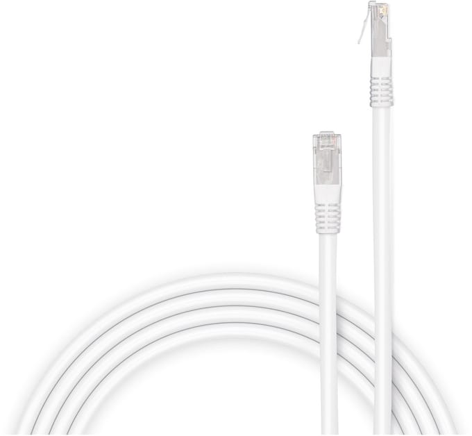 Technetix U/UTP CAT6 Gigabit netwerkkabel / wit - 10 meter