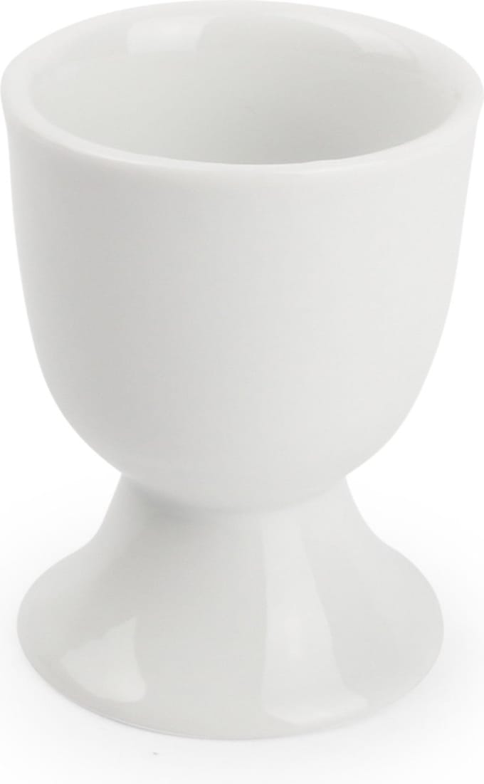 BonBistro Eierdop 5xH6cm wit Appetite (Set van 12)