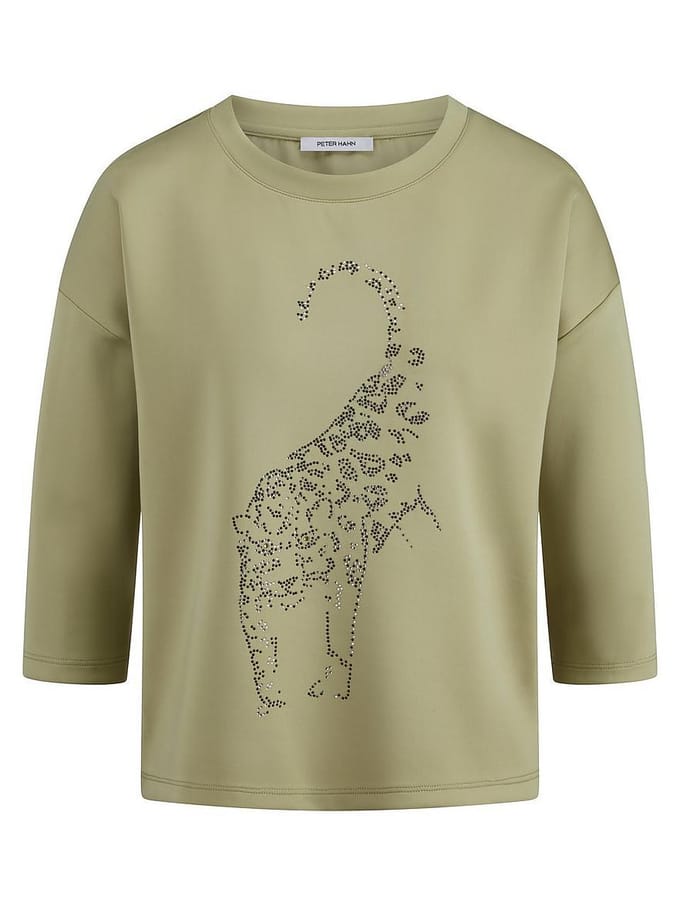 Sweatshirt 3/4-mouwen Van Peter Hahn groen