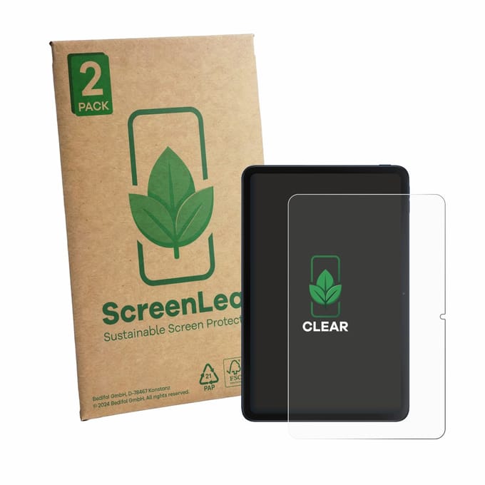 2 Stuks Screenprotector voor Xiaomi Poco Pad C1 - Hoogwaardige Beschermfolie transparant