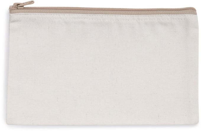 Kimood Gerecycled ritstasje KI5701 - Ecume / Hemp - L
