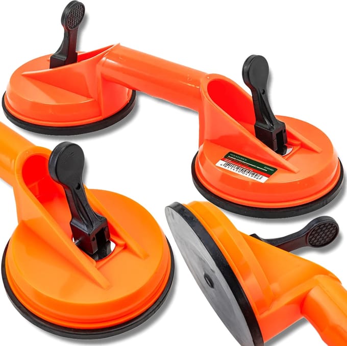 Rockforce Serie - Zuignap voor Glas - 115mm - Max 40 kg