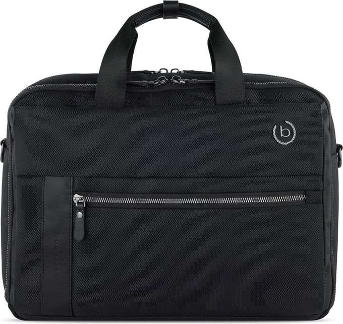 bugatti Business tas Laptoptas met laptopvak Nero Briefcase Black Zwart