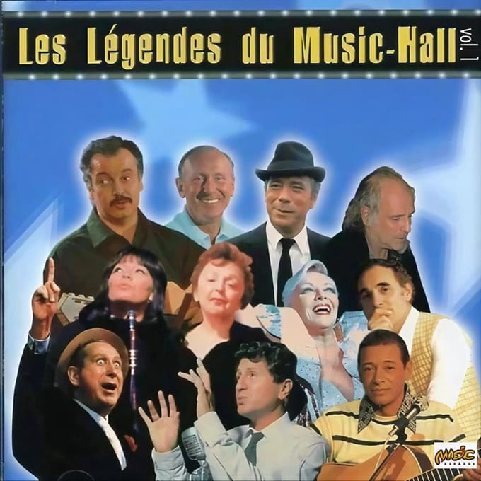Various Artists - Les Legendes Du Music-Hall, Vol. 1 (CD)