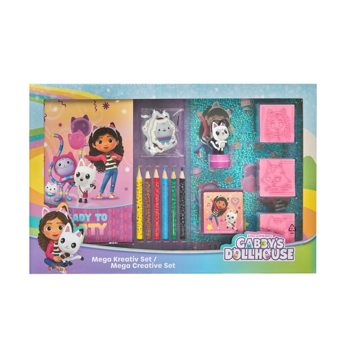 Gabby's Dollhouse - Mega Kreativ Set - Stempelset 15dlg.