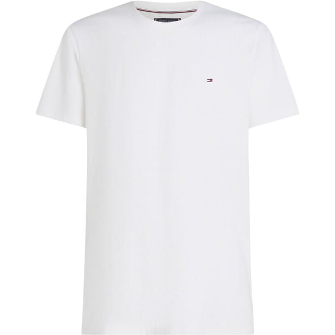 T-shirt met logostitching