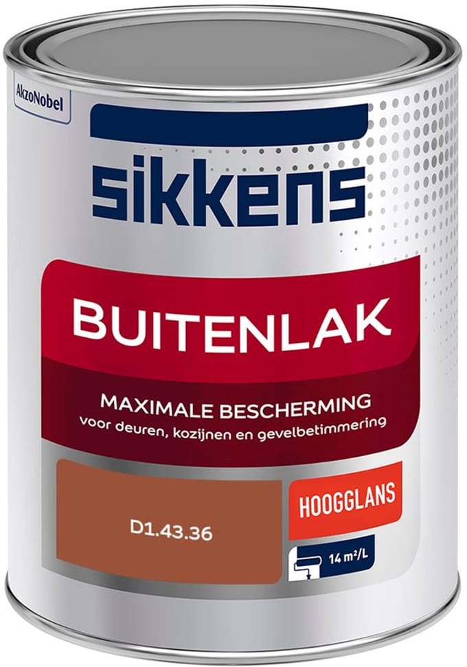 Sikkens - Buitenlak Hoogglans - D1.43.36 - Mengverf - 1 L