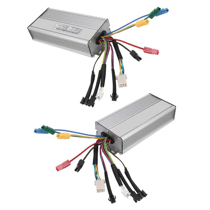36V48V 1000W1500W Borstelloze Motorcontroller voor Elektrische Fiets Scooter white
