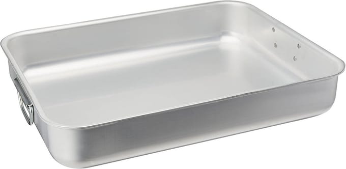 Grote Aluminium Pan met Zeer Goede Warmtegeleiding - 50 cm