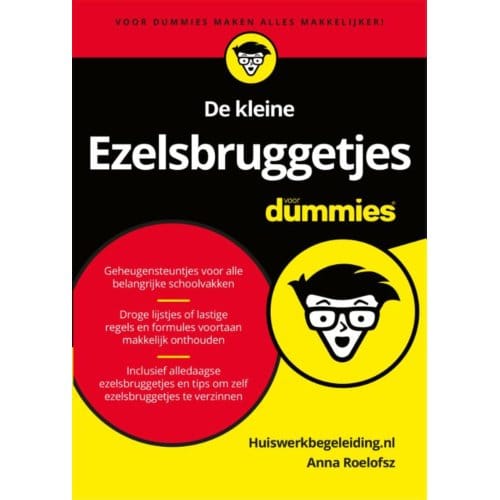 De Kleine Ezelsbruggetjes Voor Dummies - Voor Dummies - Huiswerkbegeleiding.nl