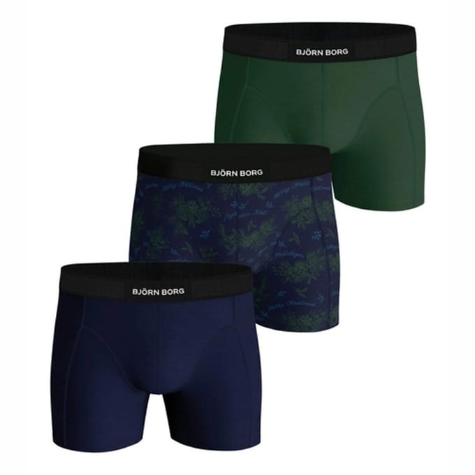 Boxershort Bjorn Borg Men Premium Cotton Stretch Multipack 1B (3 pack)-S