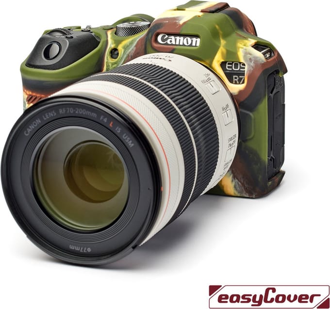 EasyCover Body Cover For Canon R7 Camouflage