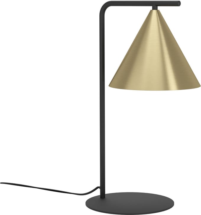 EGLO Narices Tafellamp - E27 - 50 cm - Zwart|Goud