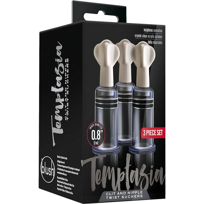Temptasia - Clitoris En Tepel Zuigers -  Set Van 3