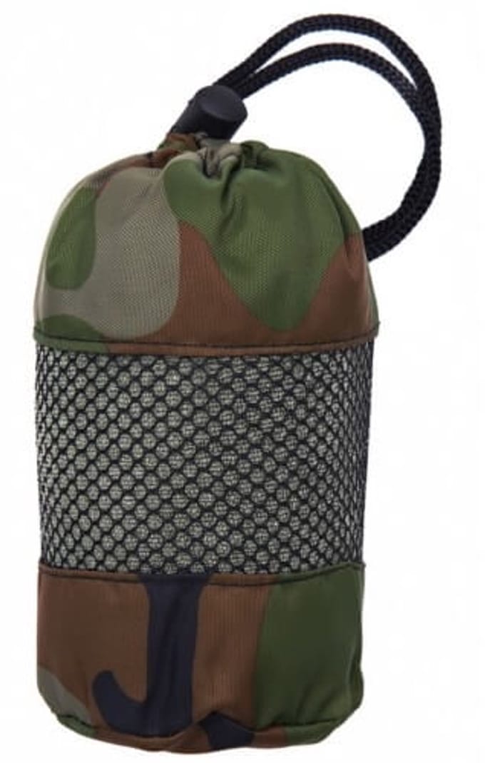 Fostex reishanddoek Microfiber 80 x 40 - Leger Groen