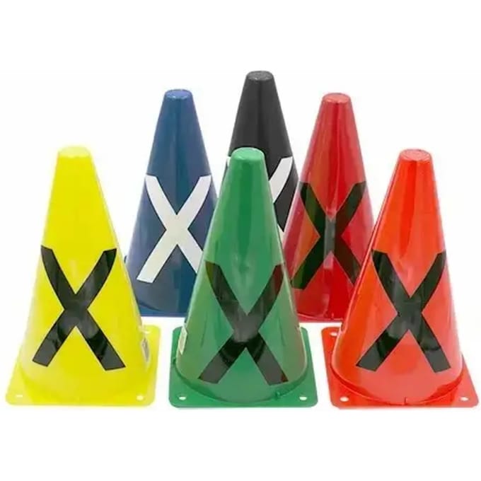 Vermenigvuldigingsteken Kegel Amarillo 23 Cm