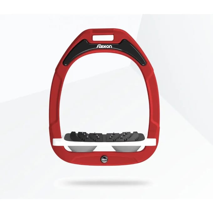 Ultra Grip Verstelbare stijgbeugels Bordeaux/Grijs/Zwart Flex-On Green Composite